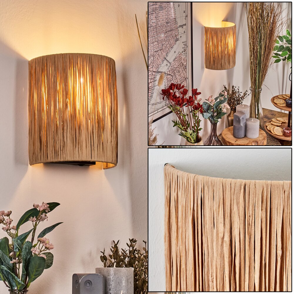 Labrujo Licht omhoog & omlaag, Wandlamp Bruin, Zwart, 1-licht main product photo