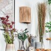 Labrujo Licht omhoog & omlaag, Wandlamp Bruin, Zwart, 1-licht