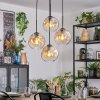 Ripoll Kogellampje, Cluster hanglamp Amber, Duidelijk, 4-lichts