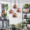 Ripoll Kogellampje, Cluster hanglamp Duidelijk, Koperkleurig, 4-lichts