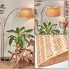 Cavaca Staande lamp Nikkel mat, Zwart, 1-licht