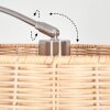 Cavaca Staande lamp Nikkel mat, Zwart, 1-licht