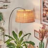 Cavaca Staande lamp Nikkel mat, Zwart, 1-licht
