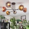 Koyoto Plafondlamp, Kogellampje 72 cm Goud, Duidelijk, Koperkleurig, Rookkleurig, 6-lichts