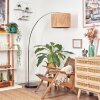 Granja Staande lamp Chroom, Zwart, 1-licht