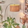 Granja Staande lamp Chroom, Zwart, 1-licht