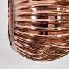 Ripoll Kogellampje, Wandlamp Goud, Zwart, 3-lichts
