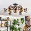 Koyoto Plafondlamp, Kogellampje 81 cm Goud, Duidelijk, Koperkleurig, Rookkleurig, 10-lichts