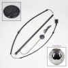Ripoll Staande lamp Zwart, 1-licht