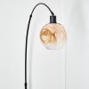 Ripoll Staande lamp, Booglampen Zwart, 1-licht