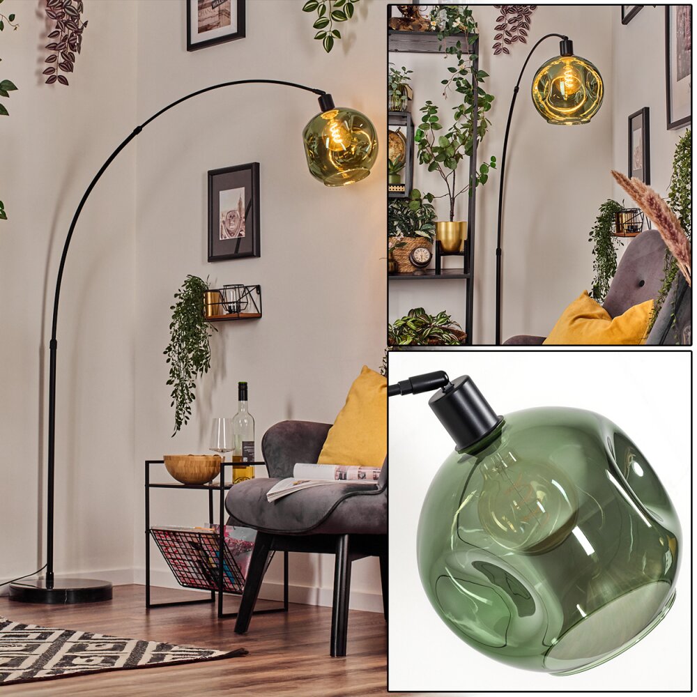 Ripoll Staande lamp Zwart, 1-licht main product photo
