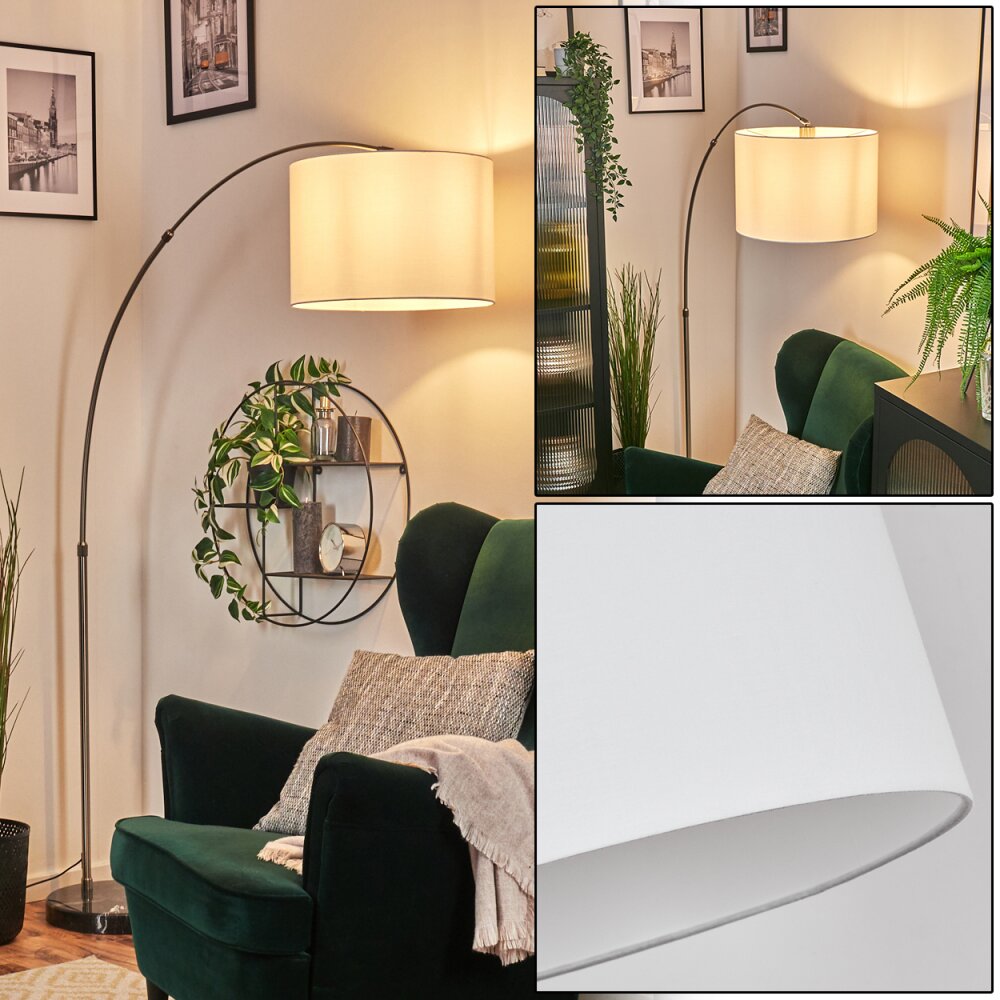 Bassagoda Staande lamp Nikkel mat, Zwart, 1-licht main product photo