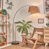 Granja Staande lamp Chroom, Zwart, 1-licht