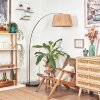 Granja Staande lamp Chroom, Zwart, 1-licht