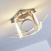 Felin Plafondlamp LED Nikkel mat, 1-licht