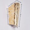 Acerra Muurlamp Wit, 1-licht