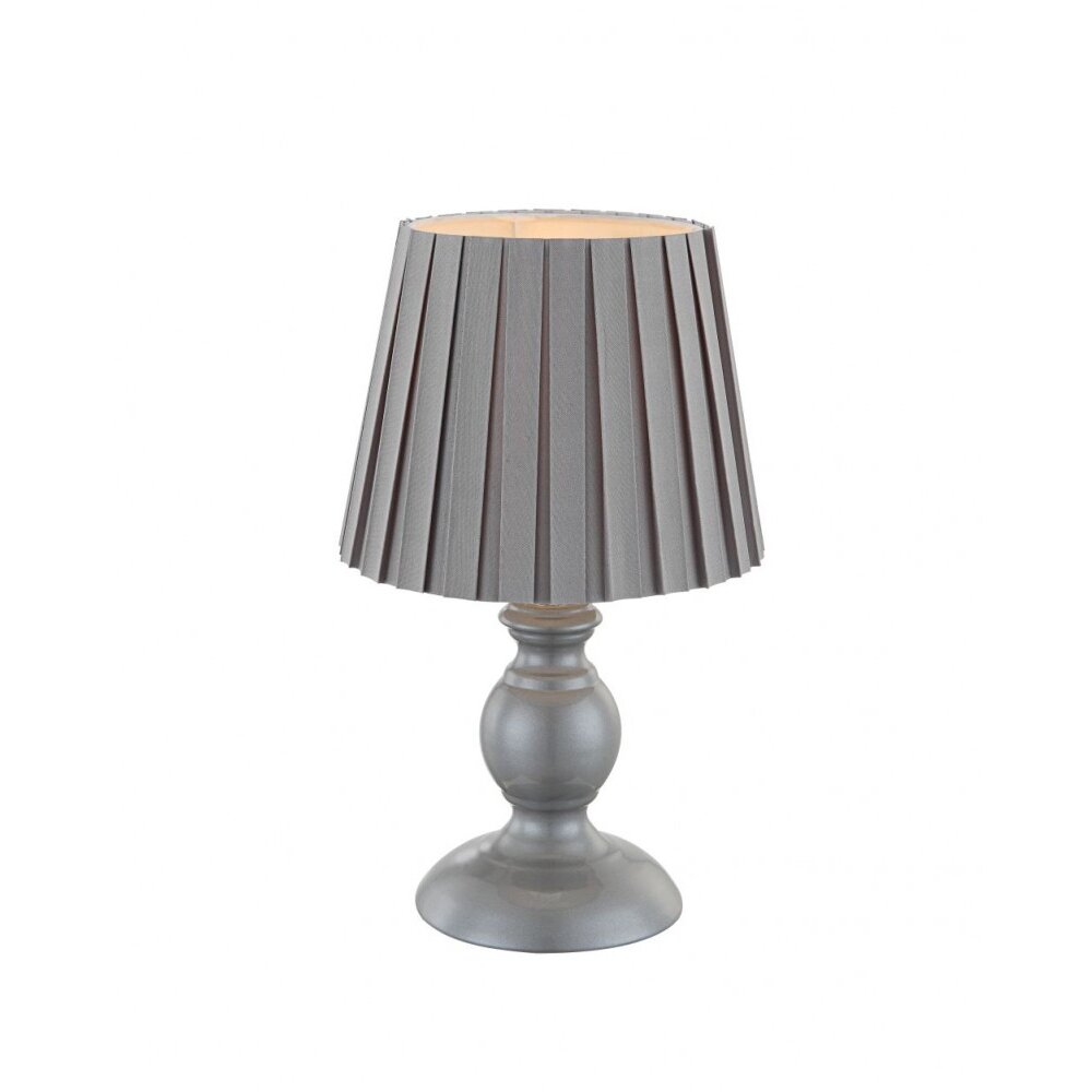 Globo METALIC Tafellamp Grijs, 1-licht main product photo