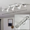 Rezat Plafondlamp LED Wit, 1-licht
