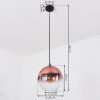 Versam Hanger Zwart, 1-licht