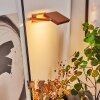 Anneau Muurlamp LED Chroom, Koperkleurig, 1-licht