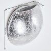 Concha Muurlamp Wit, 1-licht