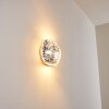 Concha Muurlamp Wit, 1-licht