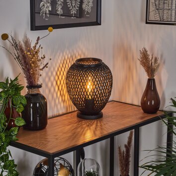 Solera Tafellamp Zwart, 1-licht