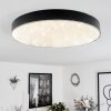 Mentque Plafondlamp LED Zwart, 1-licht
