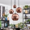 Koyoto Hanglamp, Kogellampje, Cluster hanglamp Koperkleurig, 4-lichts