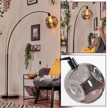 Ripoll Staande lamp Zwart, 1-licht