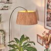 Granja Staande lamp Nikkel mat, Zwart, 1-licht