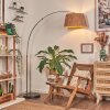 Granja Staande lamp Nikkel mat, Zwart, 1-licht