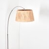 Granja Staande lamp Nikkel mat, Zwart, 1-licht