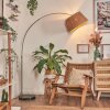 Granja Staande lamp Nikkel mat, Zwart, 1-licht