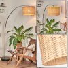 Cavaca Staande lamp Chroom, Zwart, 1-licht