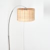 Cavaca Staande lamp Chroom, Zwart, 1-licht