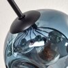 Ripoll Plafondlamp, Kogellampje Blauw, Groen, Koperkleurig, 10-lichts