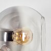 Koyoto Kogellampje, Wandlamp Amber, Duidelijk, Rookkleurig, 3-lichts