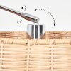 Cavaca Staande lamp Chroom, Zwart, 1-licht