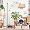 Cavaca Staande lamp Chroom, Zwart, 1-licht
