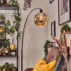 Ripoll Kogellampje, Staande lamp Zwart, 1-licht