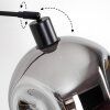 Ripoll Kogellampje, Staande lamp Zwart, 1-licht