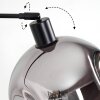 Ripoll Kogellampje, Staande lamp Zwart, 1-licht