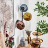 Ripoll Kogellampje, Wandlamp Blauw, Goud, Koperkleurig, 3-lichts