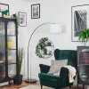 Bassagoda Staande lamp Chroom, Zwart, 1-licht