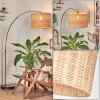 Cavaca Staande lamp Nikkel mat, Zwart, 1-licht