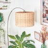 Cavaca Staande lamp Nikkel mat, Zwart, 1-licht