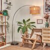 Cavaca Staande lamp Nikkel mat, Zwart, 1-licht