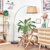 Ramila Staande lamp Nikkel mat, Zwart, 1-licht