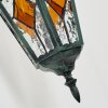 Hongkong Wandlamp voor buiten, Wandlamp Groen, Zwart, 1-licht